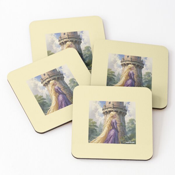 Item preview, AI Generated Digital Art Tower Princess  designed and sold by thedreamykind.