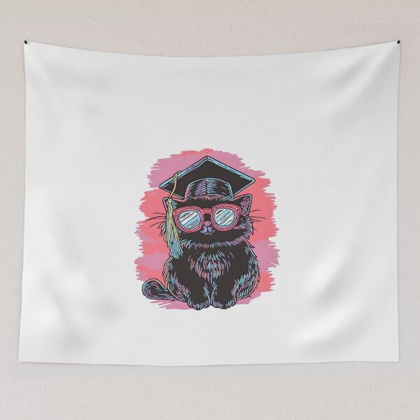 Item preview,  Smart Graduate Cat Shirt designed and sold by Ragil-Studio.