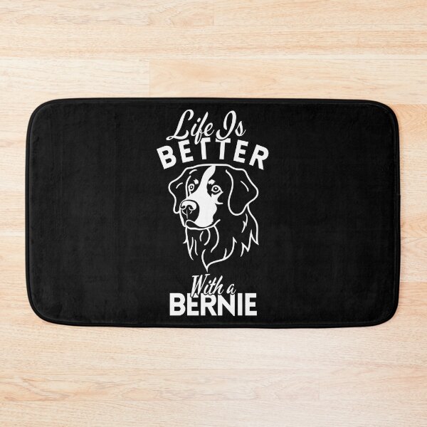 Item preview, Life Is Better With a Bernese Mountain Dog – Minimalist Fluffy Companion Design designed and sold by GoodyPaws.