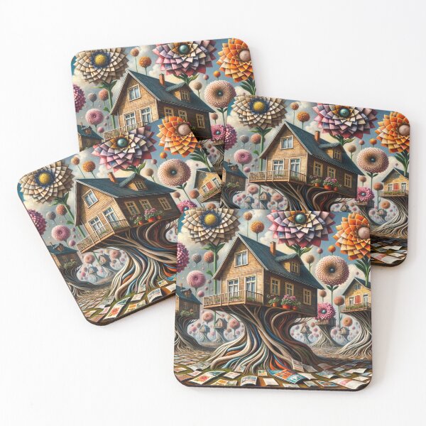 Item preview, Flowering Houses designed and sold by M-Y-A-R-T-.