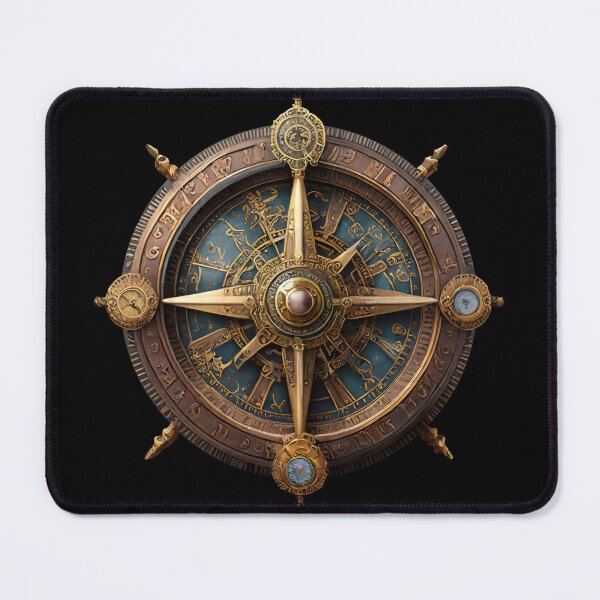 Item preview, steampunk style viking compass designed and sold by fotoryum.