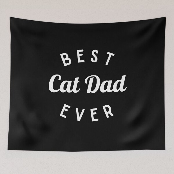 Item preview, Best Cat Dad Ever Shirt, Cat Lover Shirt designed and sold by Sleepy Cat Design.