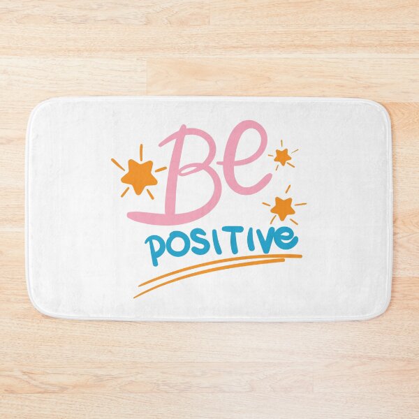 Item preview, Be Positive – Colorful Motivational Quote Art for a Brighter Mindset designed and sold by nav2107.