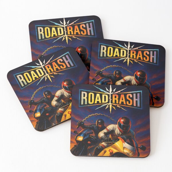 Item preview, Road Rash Game Art HD designed and sold by Retr0Tshirts.