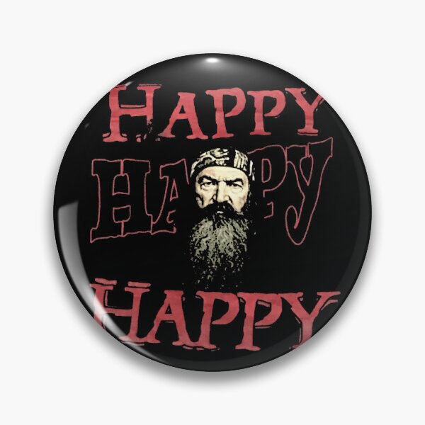 Item preview, Vintage Duck Dynasty Happy Happy Happy Phil Robertson designed and sold by stelladaodo.
