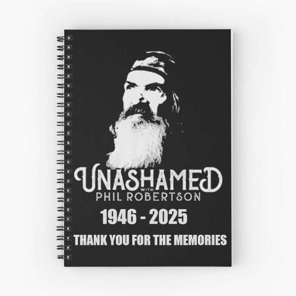 Item preview, UNASHAMED Phil Robertson 1946 - 2025 Thank You For The Memories  designed and sold by stelladaodo.