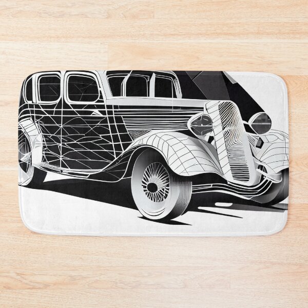 Item preview, Phantom Ride: Gothic Art Deco Coupe designed and sold by ShadowAndSlate.