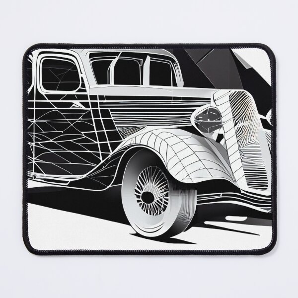 Item preview, Phantom Ride: Gothic Art Deco Coupe designed and sold by ShadowAndSlate.