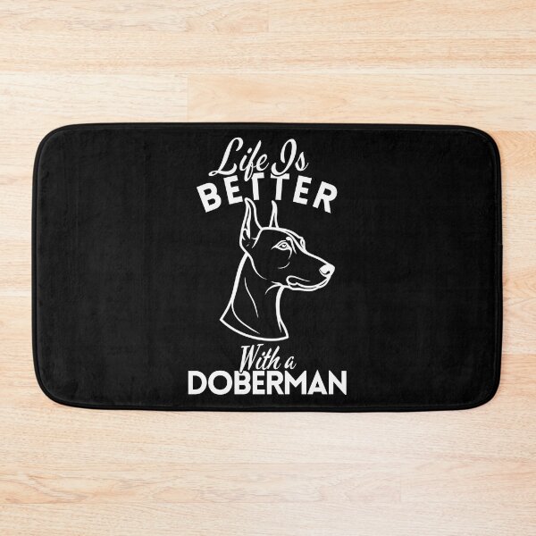 Item preview, Life Is Better With a Doberman Mom – Minimalist Sleek Guardian Dog Design designed and sold by GoodyPaws.