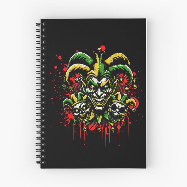 Item preview, Evil Jester of Chaos – Creepy Clown Skull Horror  designed and sold by RomeoSketches.