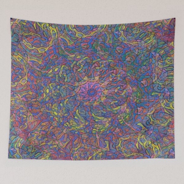 Item preview, Abstraction entanglement 90 designed and sold by Gluecknika.