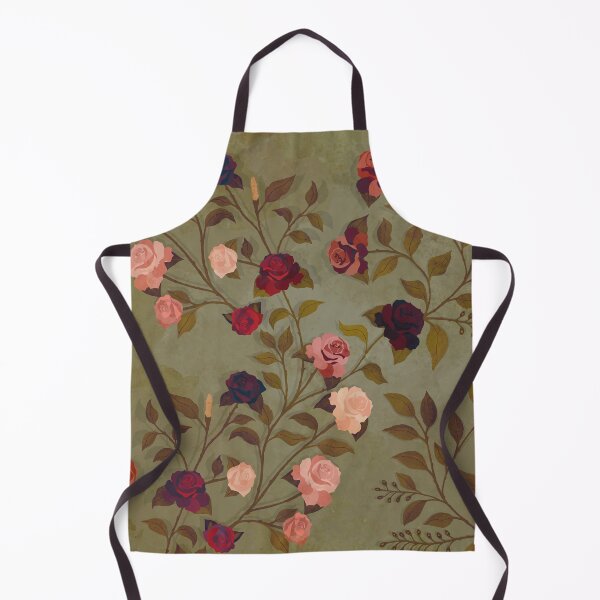 Item preview, Vintage floral green paradise designed and sold by Mysooni.