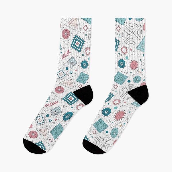 Item preview, Retro Memphis Geometric Shape Pattern designed and sold by tretyakov.