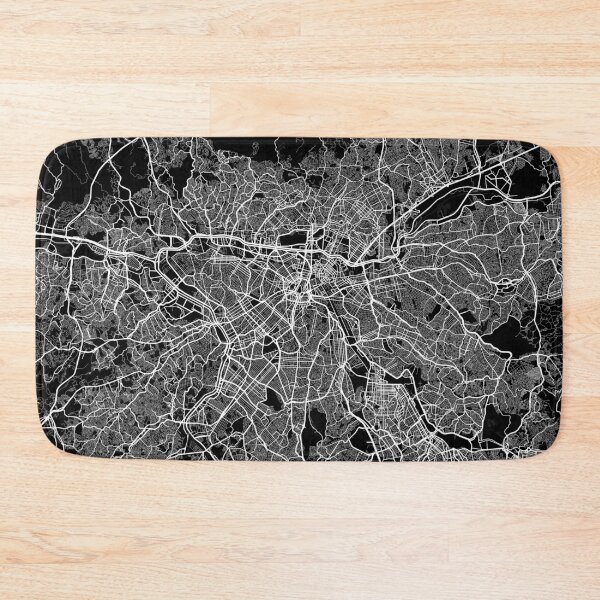 Item preview, Sao Paulo City Map of Brazil - Full Moon designed and sold by deMAP.