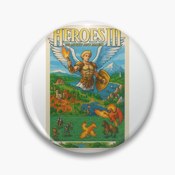 Item preview, Heroes of Might and Magic III Tribute Poster designed and sold by 19steven88.