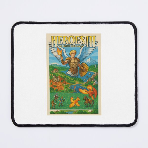 Item preview, Heroes of Might and Magic III Tribute Poster designed and sold by 19steven88.
