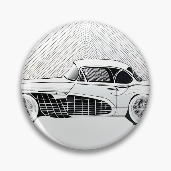 Item preview, Retro Fin: Mid-Century Dream Machine designed and sold by ShadowAndSlate.