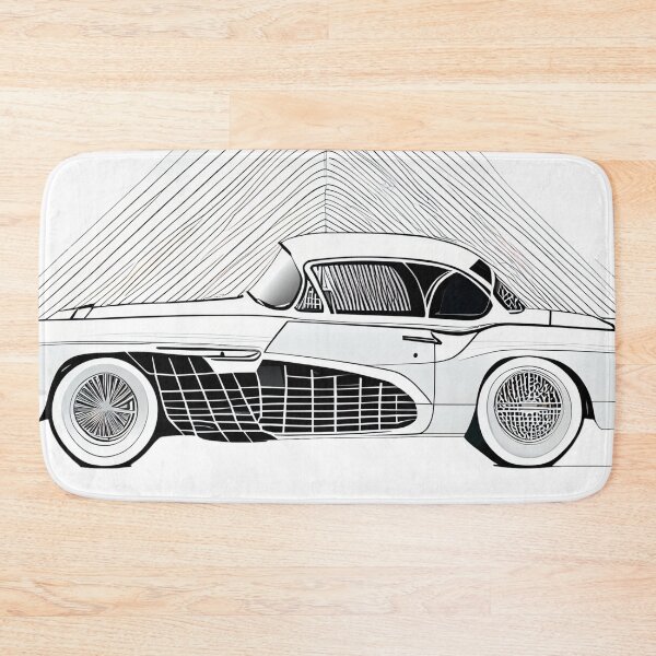 Item preview, Retro Fin: Mid-Century Dream Machine designed and sold by ShadowAndSlate.