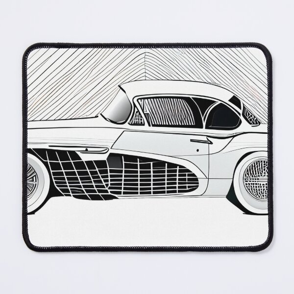 Item preview, Retro Fin: Mid-Century Dream Machine designed and sold by ShadowAndSlate.