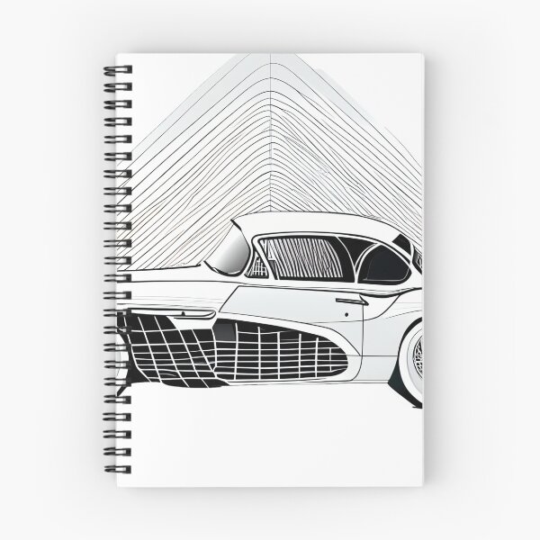 Item preview, Retro Fin: Mid-Century Dream Machine designed and sold by ShadowAndSlate.