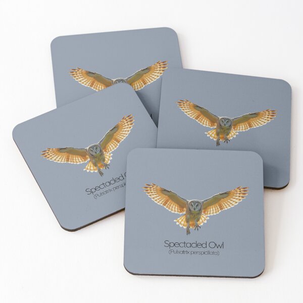 Item preview, Spectacled Owl – The Enigmatic Guardian of the Tropics designed and sold by The Digital Compass.