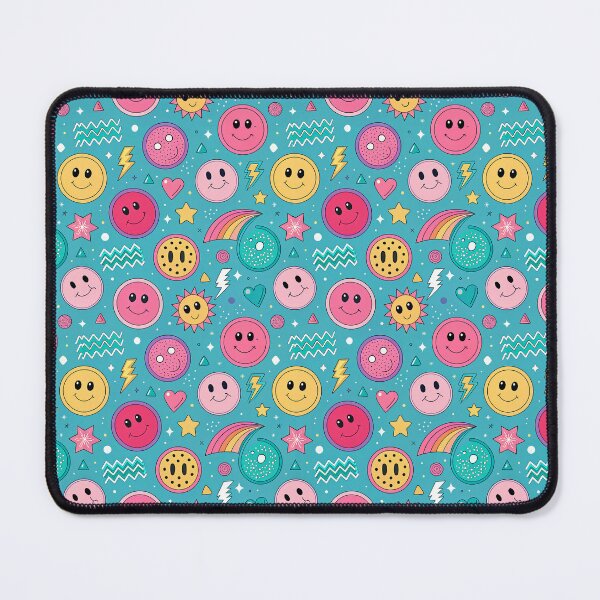 Item preview, Cute Smiley Rainbow Star Pattern designed and sold by tretyakov.