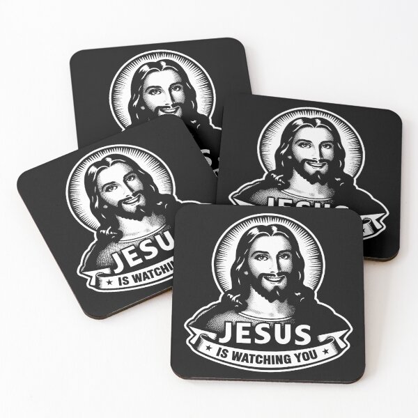 Item preview, Jesus is watching you designed and sold by plushism.