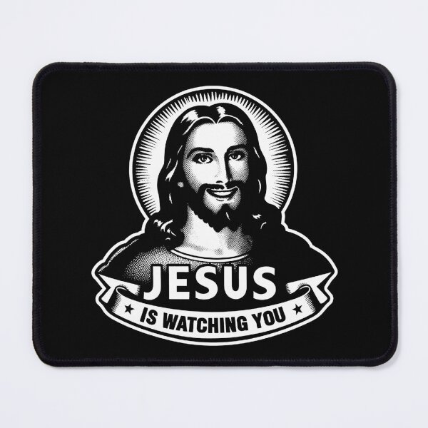 Item preview, Jesus is watching you designed and sold by plushism.