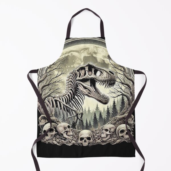 Item preview, Dinosaur T-Rex Skeleton Goth T-Shirt designed and sold by candiscamera.