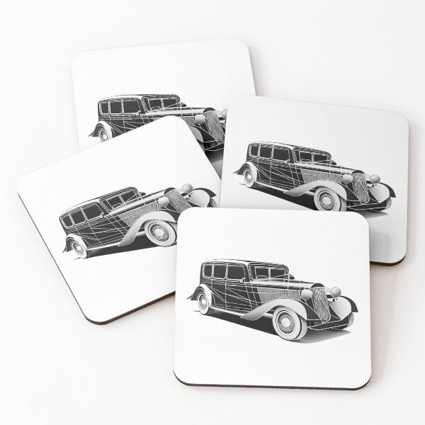 Item preview, Roaring Twenties: Art Deco Luxury Car designed and sold by ShadowAndSlate.
