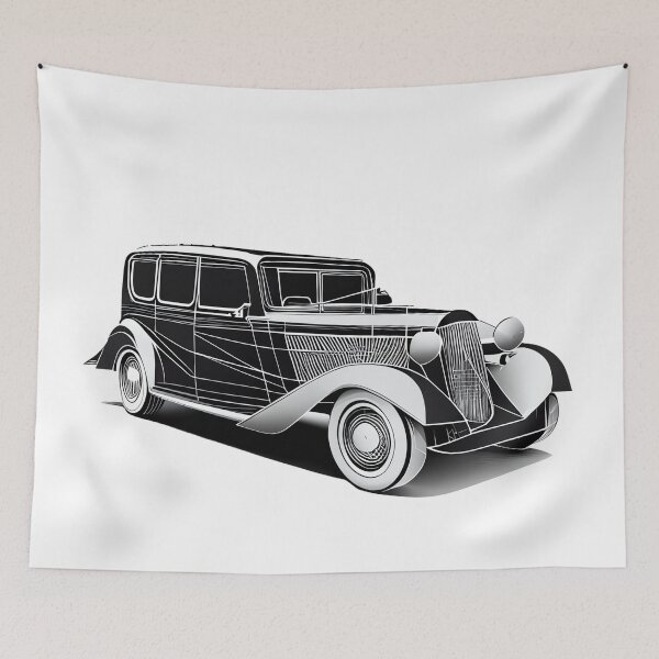 Item preview, Roaring Twenties: Art Deco Luxury Car designed and sold by ShadowAndSlate.