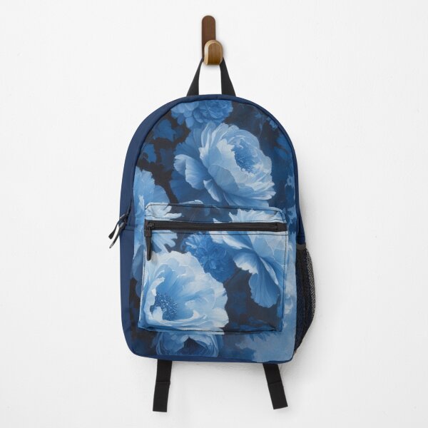 Item preview, blue flowers designed and sold by Mauvais Genre.