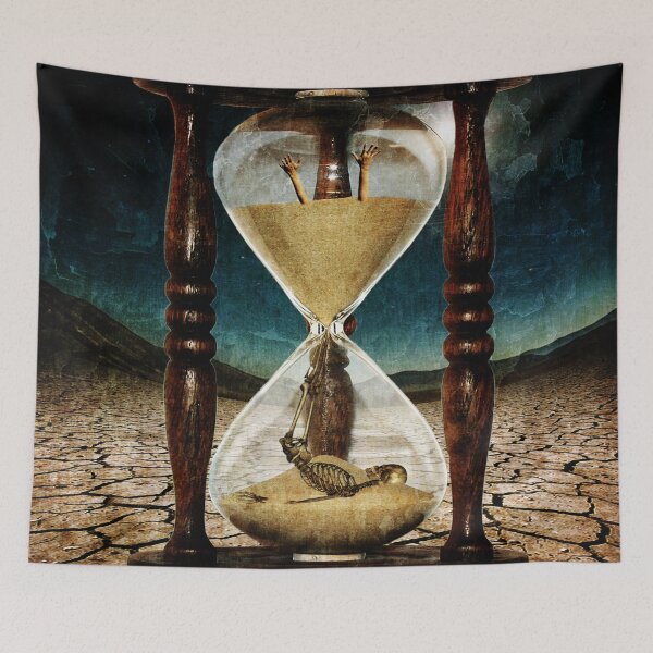 Item preview, Sands of Time – Surreal Hourglass Design designed and sold by caracatita75.