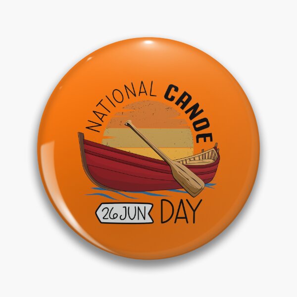 Item preview, 26 June National Canoe Day - Wacky Holidays designed and sold by ChemicalXShop.