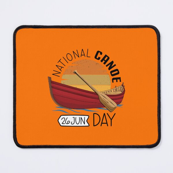 Item preview, 26 June National Canoe Day - Wacky Holidays designed and sold by ChemicalXShop.