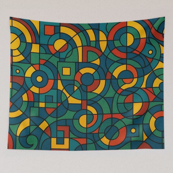 Item preview, Colorful geometric artwork designed and sold by Sigtrix.