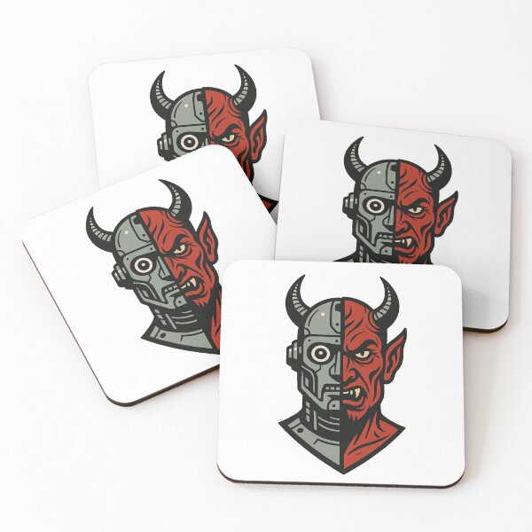 Item preview, Half Demon, Half Cyborg designed and sold by zoecreatiwe.