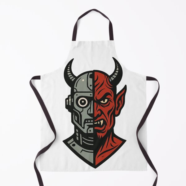 Item preview, Half Demon, Half Cyborg designed and sold by zoecreatiwe.