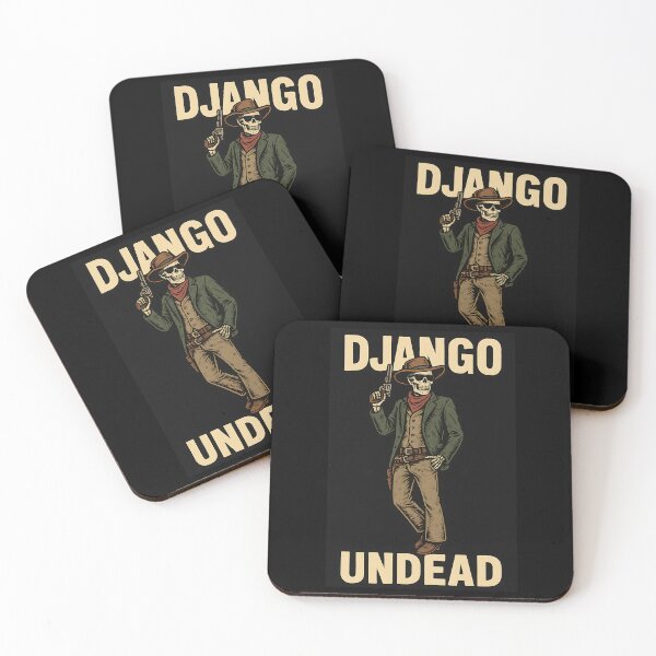 Item preview, Django Undead – Skeleton Gunslinger Parody designed and sold by Sandy's Cheeky Studio.