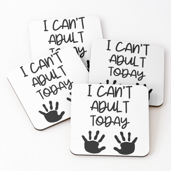 Item preview, I Can't Adult Toady designed and sold by crazydotdesigns.