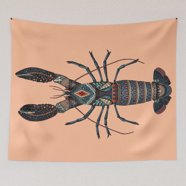 Item preview, lobster peach fuzz designed and sold by scrummy.