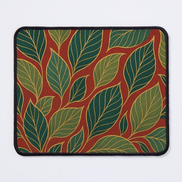 Item preview, Exotic leaf pattern in red designed and sold by Sigtrix.