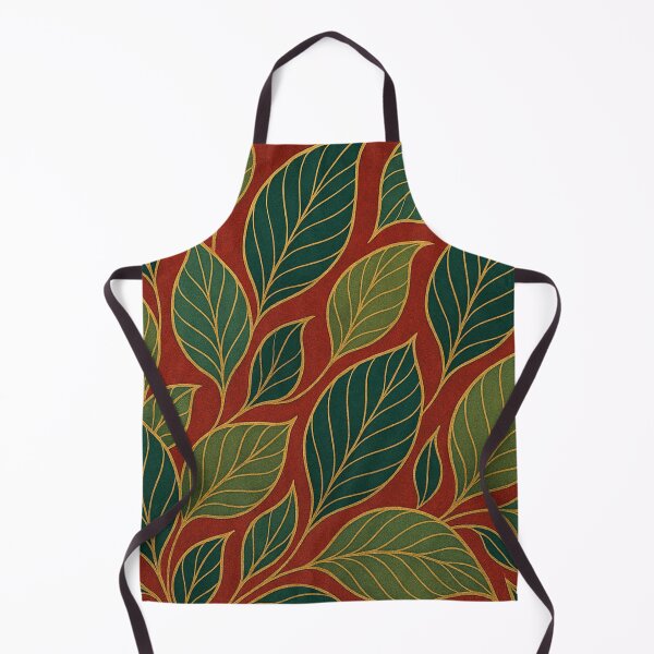 Item preview, Exotic leaf pattern in red designed and sold by Sigtrix.