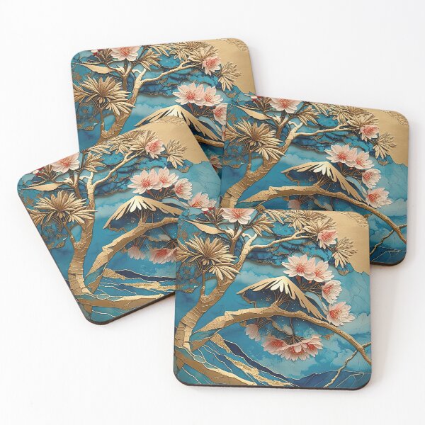 Item preview, Golden Blossoms of Tranquility designed and sold by Topmaxdesign.
