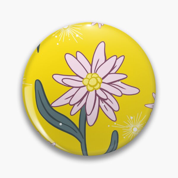 Item preview, Edelweiss colorful mountain flowers - Germany designed and sold by TiphaineBoilet.