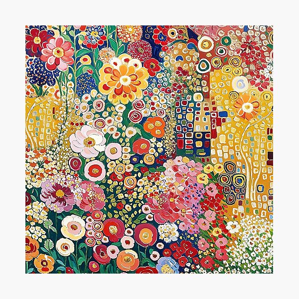 Item preview, Fleurs de Klimt designed and sold by maniacfitness.