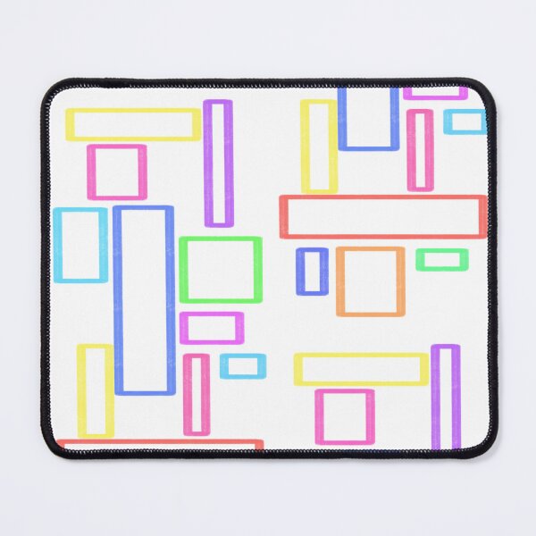 Item preview, Multicoloured rectangle pattern designed and sold by BerryBeach.