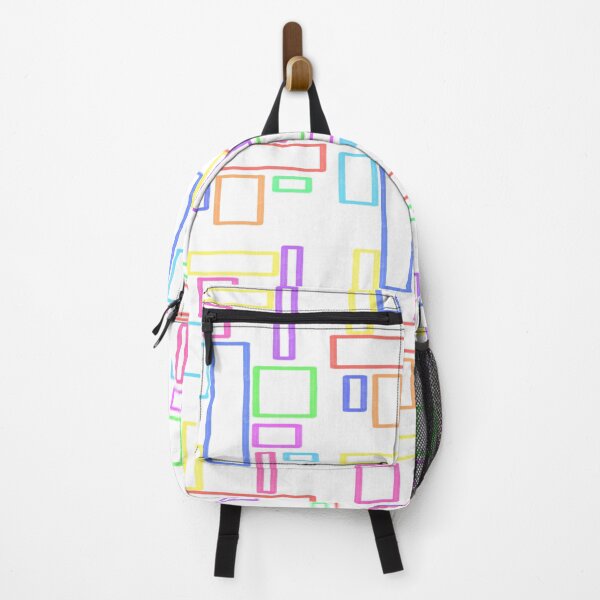 Item preview, Multicoloured rectangle pattern designed and sold by BerryBeach.