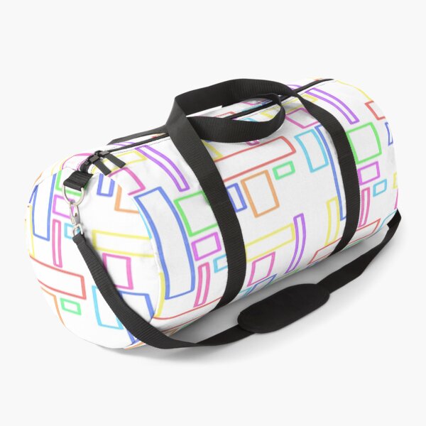 Item preview, Multicoloured rectangle pattern designed and sold by BerryBeach.