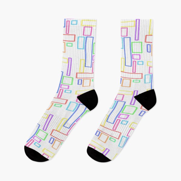 Item preview, Multicoloured rectangle pattern designed and sold by BerryBeach.